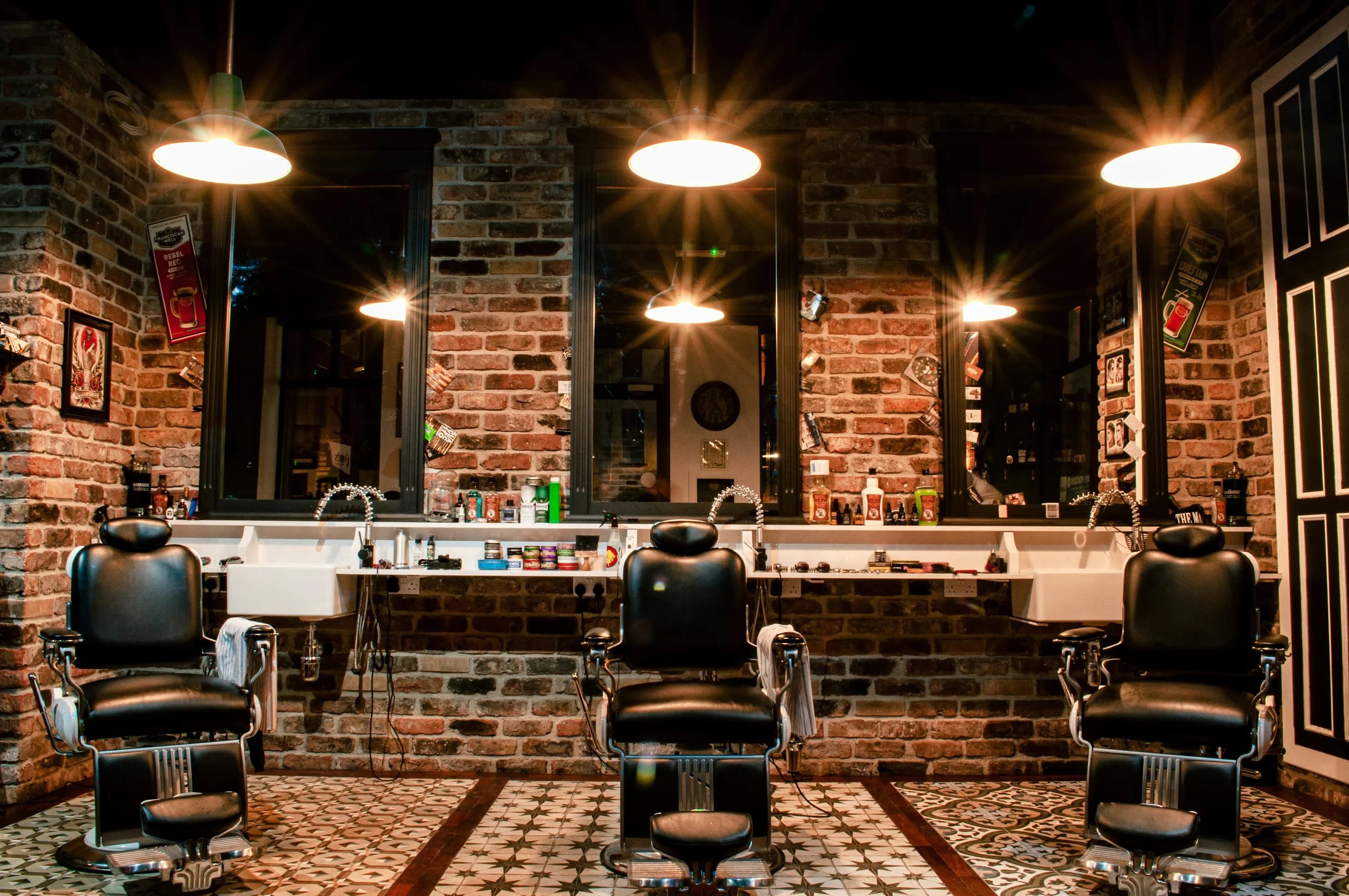Barbershop background